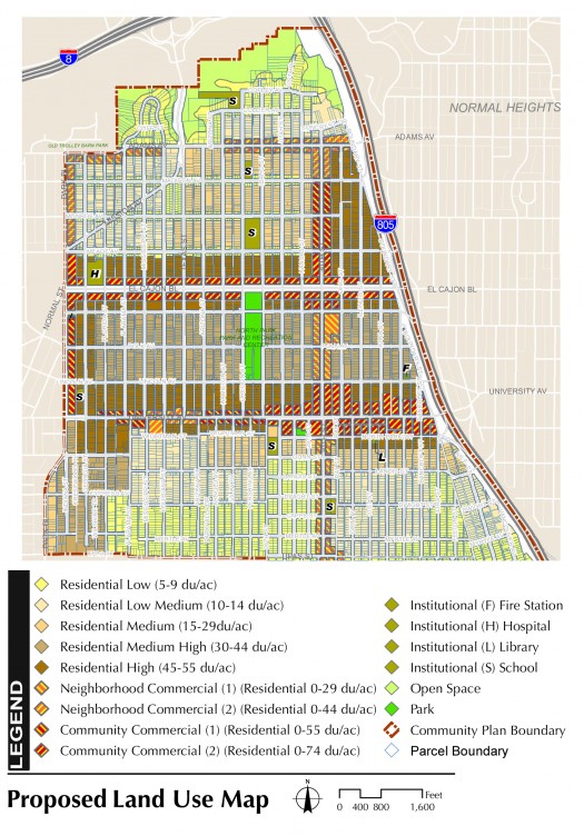 Example of an existing community plan. Click for larger view.