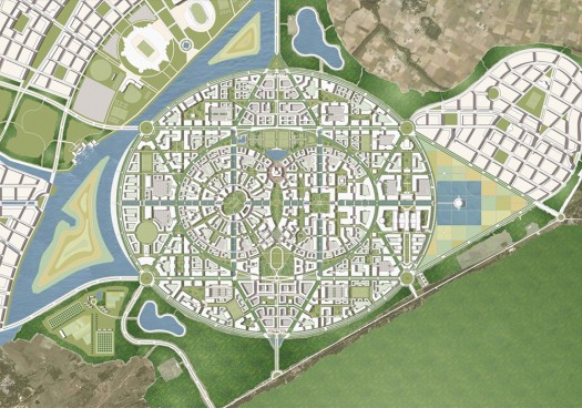 Vedanta University Plan, credit: Ayers/Saint/Gross Inc. Architects + Planners