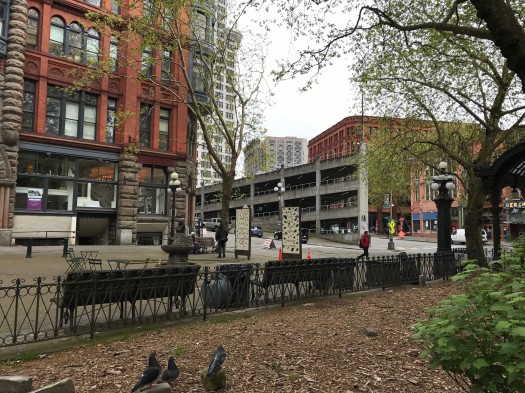 No, unlined parking garages on the a-grid don't work, even if they're a flatiron. This building, known as the sinking ship, may have single-handedly galvanized the historic preservation movement in Seattle.